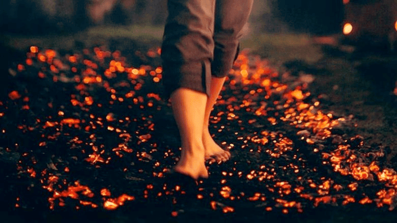 Fire walk